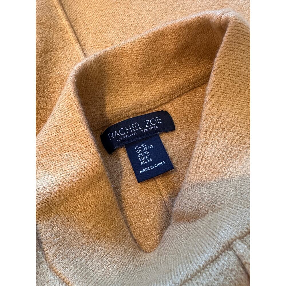 Rachel Zoe Super Soft Gold 3/4 Sleeve Sweater XS - Picture 5 of 5